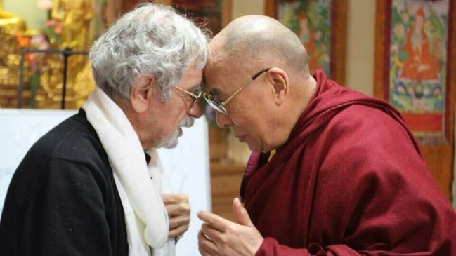 Dalai Lama a Humberto Maturana: “Yo te considero un maestro, un gurú”