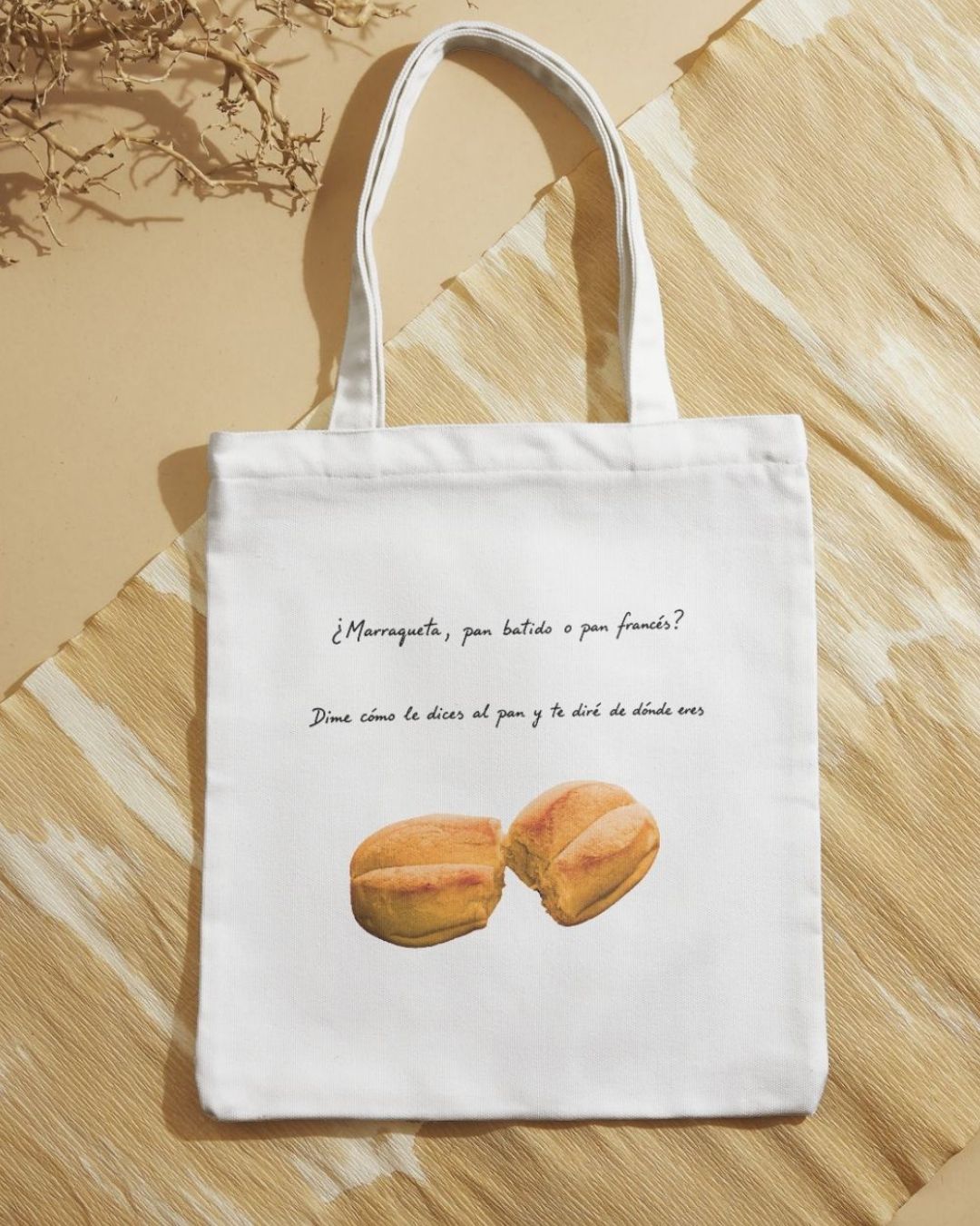 Bolsa de tela para el pan
