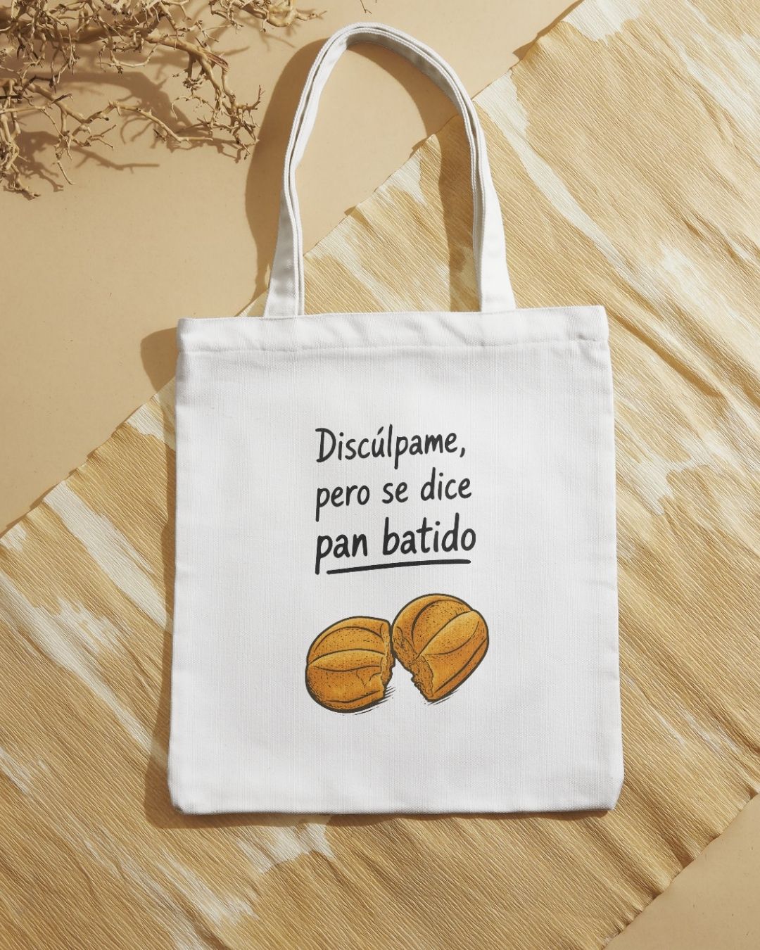 Bolsa de tela pan batido 3