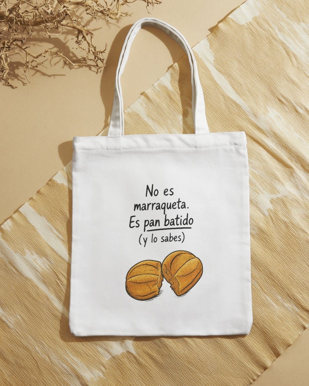 Bolsa de tela pan batido 2