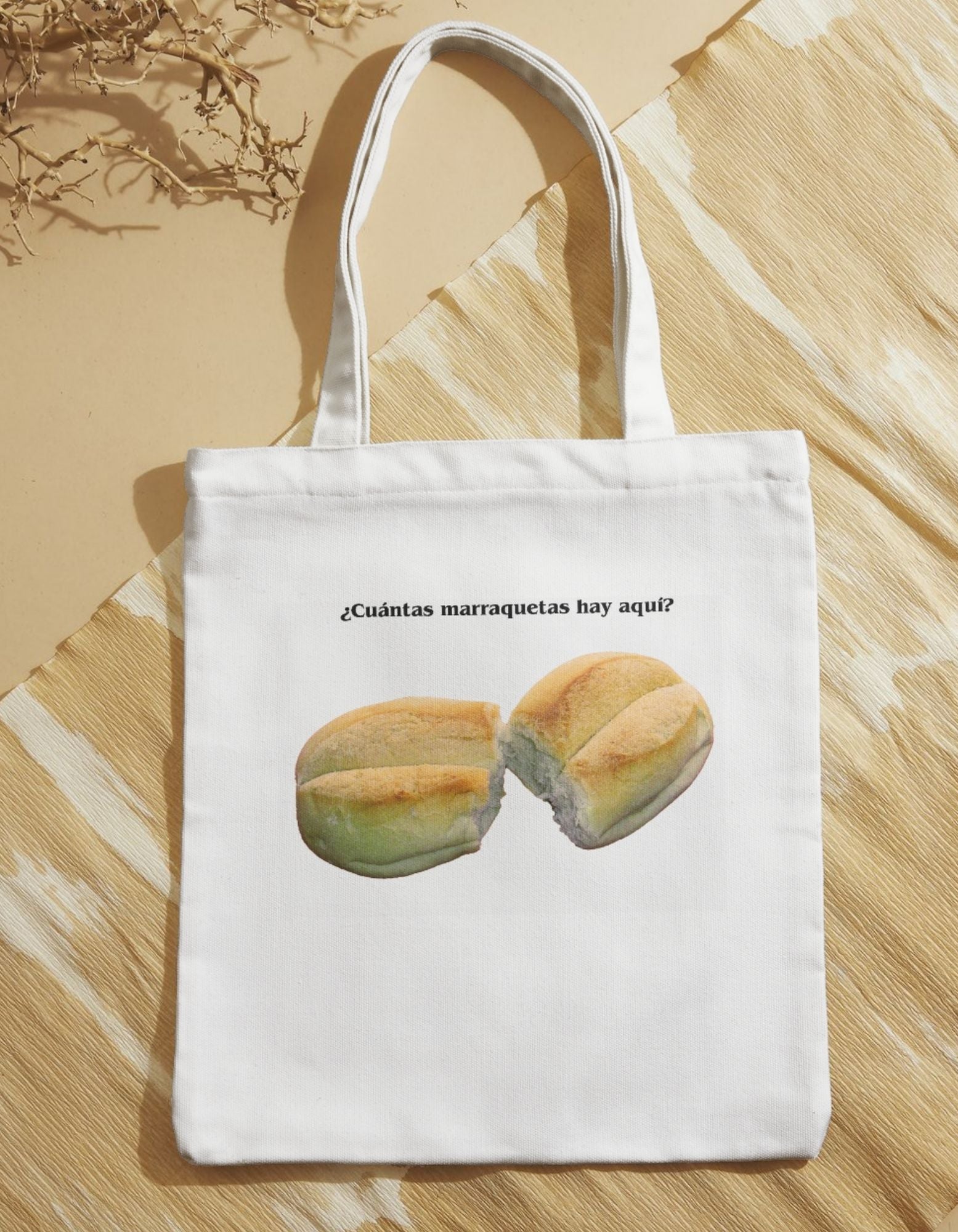 Bolsa de tela marraqueta