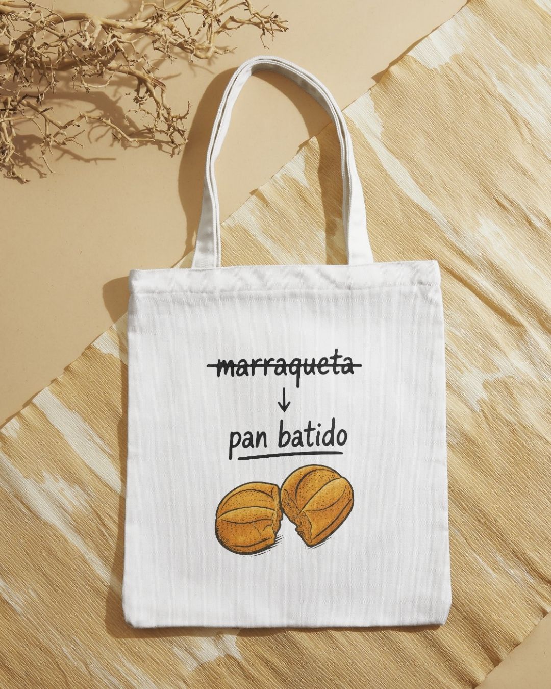 Bolsa de tela pan batido 4